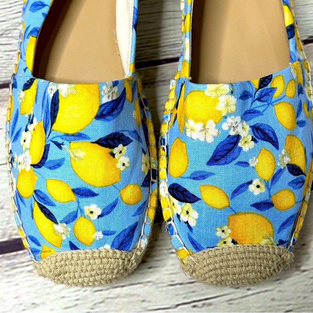 ANN TAYLOR Lemon Espadrilles
